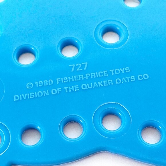 Sewing Cards Lace Ups Plastic Horse Bear Fisher Price Arts and Crafts - Picture 3 of 5